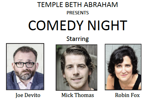 Temple Beth Abraham Comedy Night