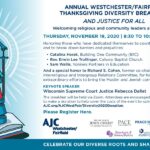 Annual Westchester/Fairfield Thanksgiving Diversity Breakfast