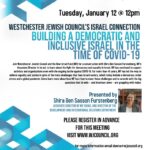 Westchester Jewish Council Israel Connection: Building a Democratic and Inclusive Israel in the Time of COVID-19 with NIF