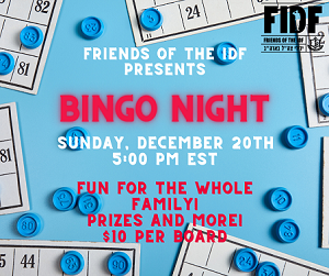 FIDF Bingo Night