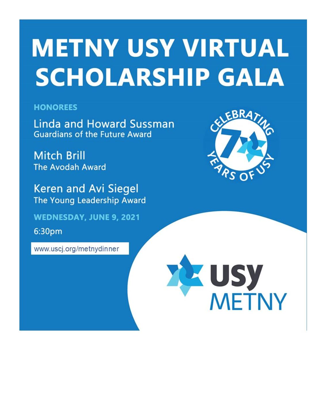 USY Annual Scholarship Gala