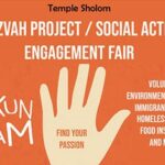 Temple Sholom's Mitzvah Project & Social Action Engagement Fair