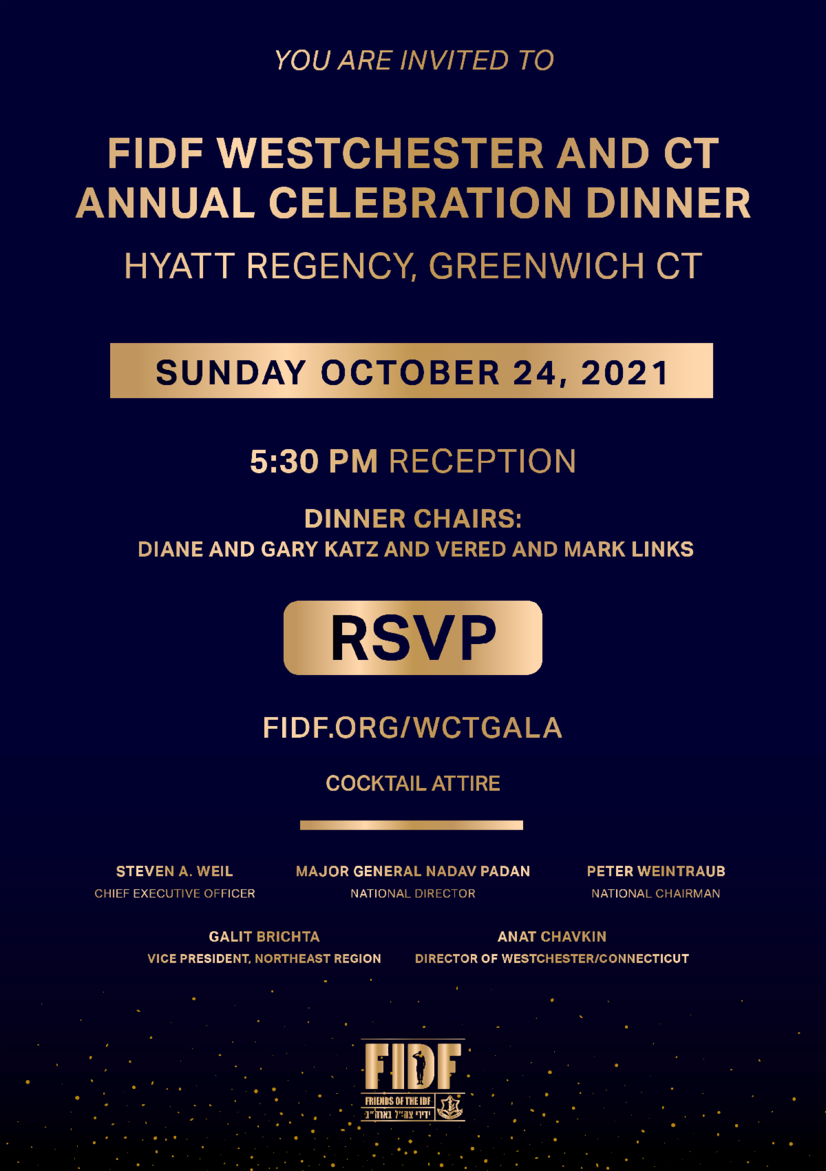 FIDF Westchester and CT Annual Celebration Dinner