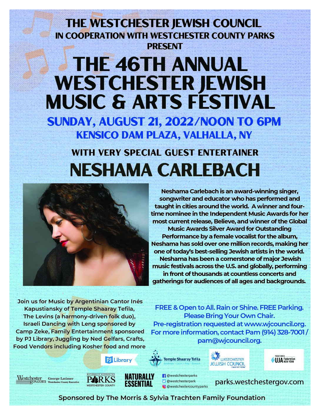 The 46th Annual Westchester Jewish Council Jewish Festival