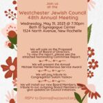 Westchester Jewish Council Annual Meeting