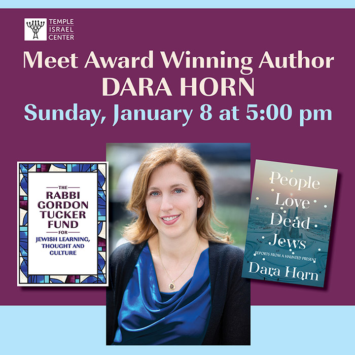TIC: Meet Award Winning Author Dara Horn