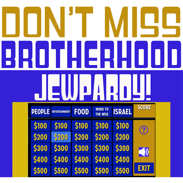 Jewpardy at Temple Israel of New Rochelle
