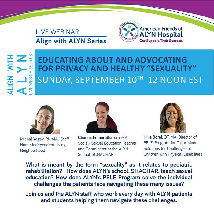 Align with ALYN: Educating About and Advocating for Privacy and Healthy "Sexuality"