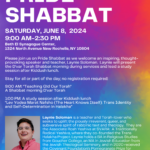 Beth El Synagogue - Pride Shabbat
