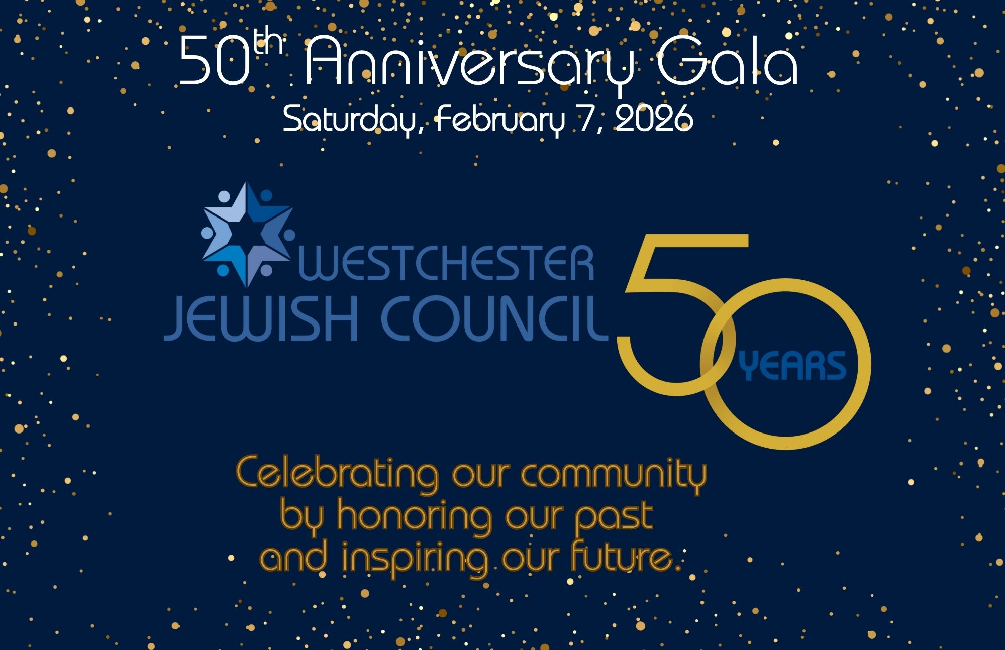 Westchester Jewish Council 50th Anniversary Gala