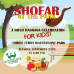 Chabad of the Rivertowns - Kids Shofar at the Park