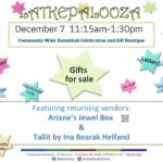 Latkepalooza! Temple Beth Abraham's annual Chanukah Celebration and Gift Fair