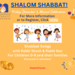 PCS - Musical Shabbat Shalom Service for ages 0-8 and their Adult