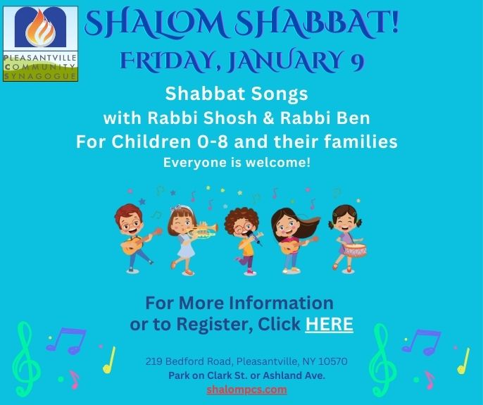 PCS - Shalom Shabbat Service for Children ages 0-8 and their Families