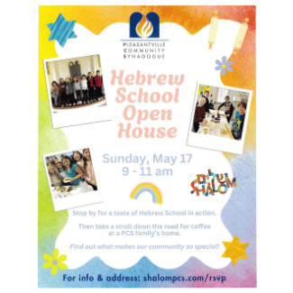 PCS - Hebrew School Open House