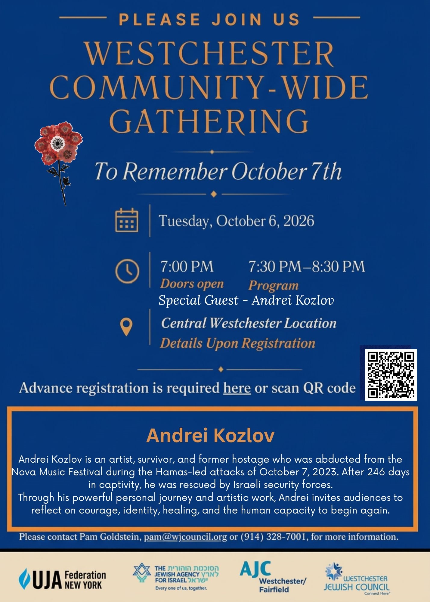 County Wide Commemoration for Oct. 7th